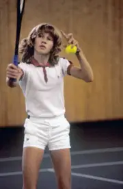 Tennis Player Steffi Graf 1982 In Bruhl Old Photo 11