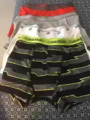 NWOT- Calvin Klein/gap- 4 Boys Boxer Brief- Size Small