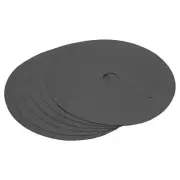 Tree Mulch Ring 72cm Nonwoven Tree Protector Mat Plant Cover Black 6 Pack