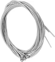 ifundom 5pcs Steel Bass Strings Set 0.12 Inches Replacement Strings for 4 Bass Guitar