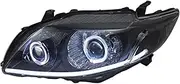 Headlights Compatible For Toyota Corolla 2006~2013 Car Headlamp Assembly Daytime Running Light Whole Light Assembly(Go-01)