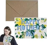 Mom Greeting Card Making | Handmade Card Making Kit | Elegant Attractive & Beautiful Mother's Day for Mother's Day