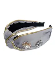 Locks & Mane Jeweled Knotted Headband