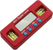 jojofuny 100mm Mini Digital Level Box Digital Angle Gauge Inclinometer for Woodworking Construction Mechanics Large Display New Sensor