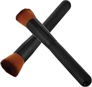 Healeved Elegant Single Concave Foundation Brush Soft Korean Makeup Brush for Liquid Foundation Portable and Easy to Clean