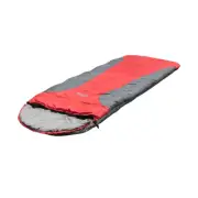 SNOWGUM Sturt Junior 0c Youth Sleeping Bag Red Size Single Micro Fibre Shell