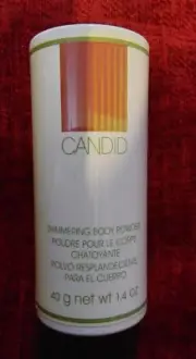 Avon's Shimmering Body Powder CANDID 1.4oz