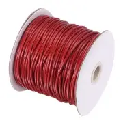 Beading Thread Bracelet Weave Craft Cord 2.5mm 78M/Roll, Red