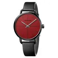 在飛比找樂天市場購物網優惠-送禮首選★Calvin Klein CK超然系列皮帶腕錶(K