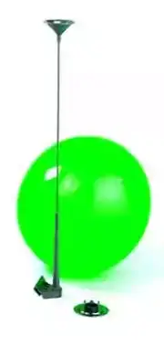 2 PK Balloon Window Kit Removable Clip Pole Car Dealership Balloon sold separate