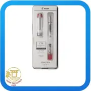 PILOT Fountain Pen Prera ​​PRERA Colorful Meet CM Calligraphy Transparent Red