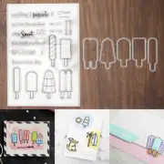 Anything is Popsicle Icy Treats Cutting Dies & Stamps Set – You’re The Coolest +