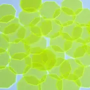 Octagon Vinyl Shape 30mm Yellow Go Go Fluorescent Edge Glow