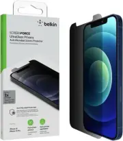 Belkin iPhone 12 Pro Max Screen Protector UltraGlass Privacy Anti-Microbial