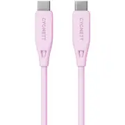 Cygnett Charge & Connect USB-C to USB-C 2.0 Cable V2 1.2m (Pink)