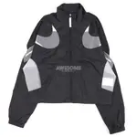 [歐鉉]NIKE NSW 黑色 透視 短版 立領 防風 風衣外套 薄外套 女生 CZ8285-010