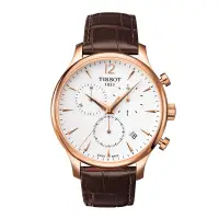 在飛比找蝦皮購物優惠-ATissot Watch手錶俊雅系列男表多功能皮帶石英錶T