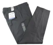 Dockers Men Easy Khaki Pants New 38 X 34 Gray Straight Fit Flat Front No Wrinkle