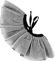 Gatuida Retro Layered Ruffle Fake Collar Detachable Mesh Neck Accessory for Clown Cosplay and Parties Lightweight and Breathable Design for Comfortable Wear Spring and Summer
