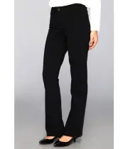 NEW NYDJ 10P Not Your Daughters Jeans pants Barbara bootcut black embellished