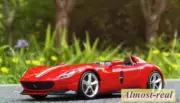 Bburago1:18 Ferrari MONZA SP1 Alloy Diecast Metal Car Model Hobby Toys Ornaments
