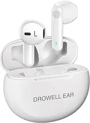 Hearing Aids, Hearing Aids for Seniors Rechargeable with Noise Cancellin Hearing Amplifiers for Seniors & Adults Hearing Loss with Portable Charging Case Gloss White