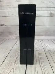 LED Cordless Portable Table Lamp USB Rechargeable 3000mAh Matte Black 3 Levels