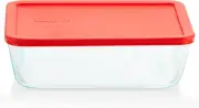 Pyrex Simply Store Glass Food Storage Container, Snug Fit Non-Toxic Plastic Bpa-