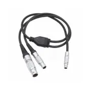 RS 3 Pin Power Y-Cable for Alexa Camera Preston Micro Force V+F 10 Pin to Hed...
