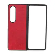Folding Screen Phone Case Shockproof Scratch Resistant Phone PU Leather Case compatible with Samsung
