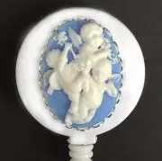 ANGEL CHERUB Retractable ID Card Badge Holder Key Ring 3D design FREE SHIP