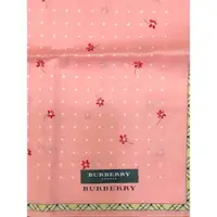在飛比找蝦皮購物優惠-Burberry 粉紅色大手帕