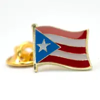 在飛比找momo購物網優惠-【A-ONE 匯旺】Puerto Rico 波多黎各國旗金屬