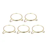 Fuel Line Hose Clips, 5pcs 55mm 65Mn Steel Tubing Spring Clamps
