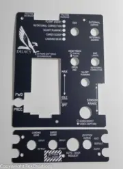 Elite Dangerous Thrustmaster Warthog HOTAS Throttle Plates - Delacy
