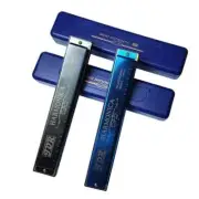 24 hole harmonica diatonic harmonica vibrato chin harp with box instrument C key