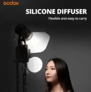 Godox Silicone Diffuser Ball Gel Dome Kit Soft box for ML30 ML60 V1 V850III V860