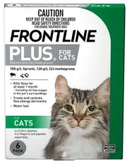 Frontline Plus Cat 6pk