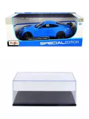 DIECAST CAR W/DISPLAY CASE 2020 FORD MUSTANG SHELBY GT500 MAISTO 31452BU/6 1/18