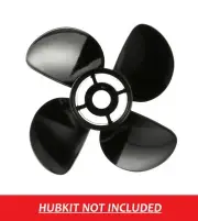 Nemesis 14 x 17 8M0055534 4 Blade Propeller For Evinrude Johnson 100-300HP