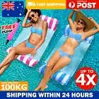 Inflatable Floating Water Bed Float Pool Lounge Hammock Swimming Chair Summer
