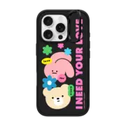 iPhone 16 Pro Impact Ring Stand Case MagSafe Compatible PINK&VEN I need your love