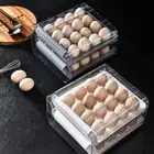 Hot Egg Holder Box Tray Kitchen Storage Organizer Egg Refrigerator Container