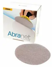 Mirka 9A-232-320 Abranet 5" 320 Grit Mesh Abrasive Dust Free Sanding Discs (B...