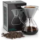 Pour Over Coffee Maker - 27oz Paperless, Portable, Drip Coffee Brewer Pour Ov...