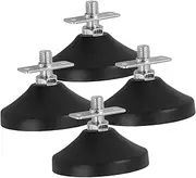 MOLUCKFU 4pcs Adjustable Leveling Feet for Foosball Tables Heavy Duty Swivel Furniture Levelers with Skid Protection Fit for Easy Installation and Height