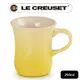 LE CREUSET-瓷器小馬克杯290ml (閃亮黃)