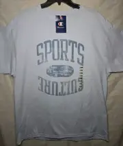 Champion XL T-Shirt Classic Graphic Blue Trance, Sports Culture, NWT