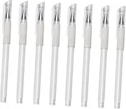 Happyyami 8pcs Professional Tattooing Pen Brow Mapping Pen Fine Liner Pens for Microblading Skin Marking Pen Set Waterproof Safe for Salon Use