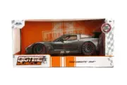 Jada 1:24 Bigtime Muscle 2005 Chevy Corvette C6-R Grey Diecast Model Car 34117